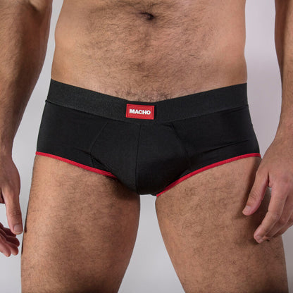 MACHO - MS24R BRIEF DARK RED S