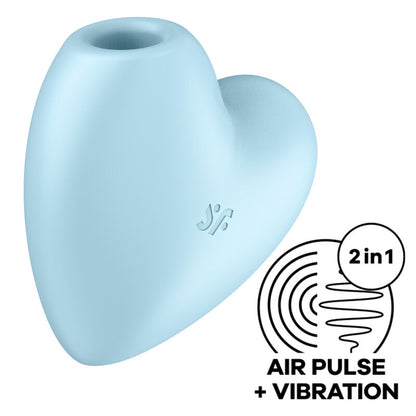 SATISFYER - CUTIE HEART ESTIMULADOR Y VIBRADOR