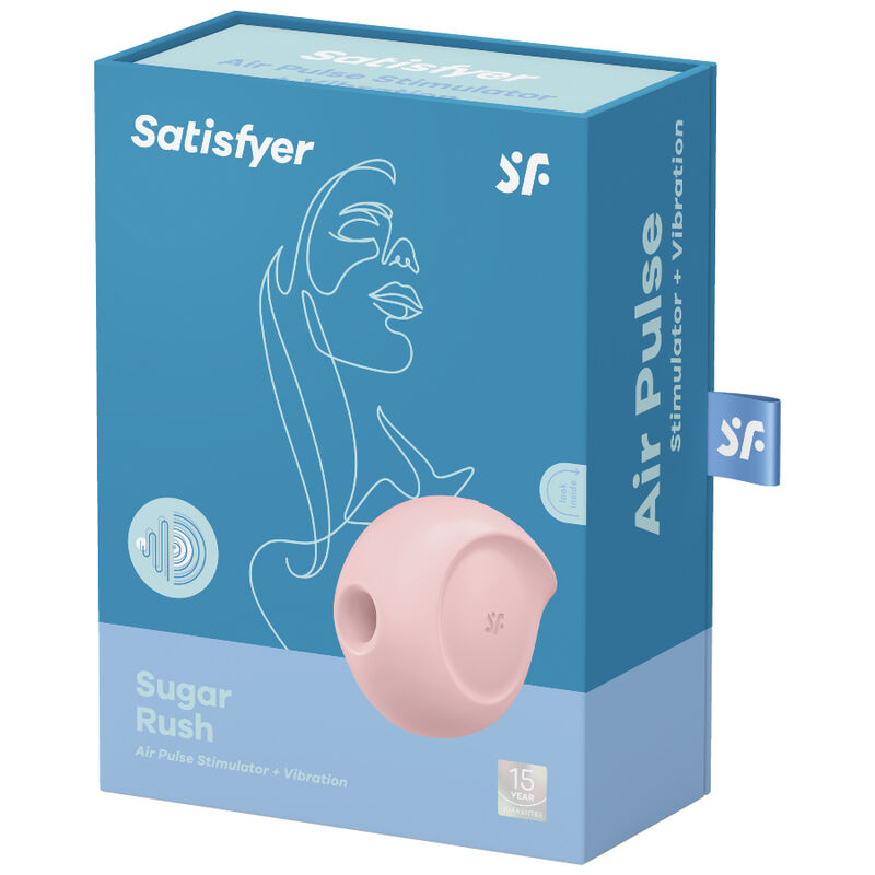 SATISFYER - SUGAR RUSH ESTIMULADOR Y VIBRADOR