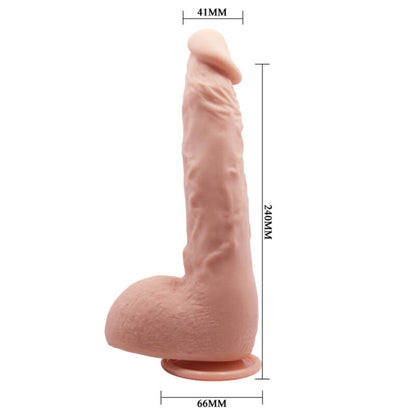 BAILE - DILDO REALÍSTICO JASON NATURAL 24 CM
