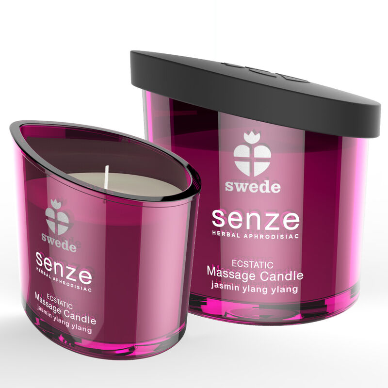 SWEDE - SENZE ECSTATIC VELA MASSAGEM - JASMIM, YLANG YLANG