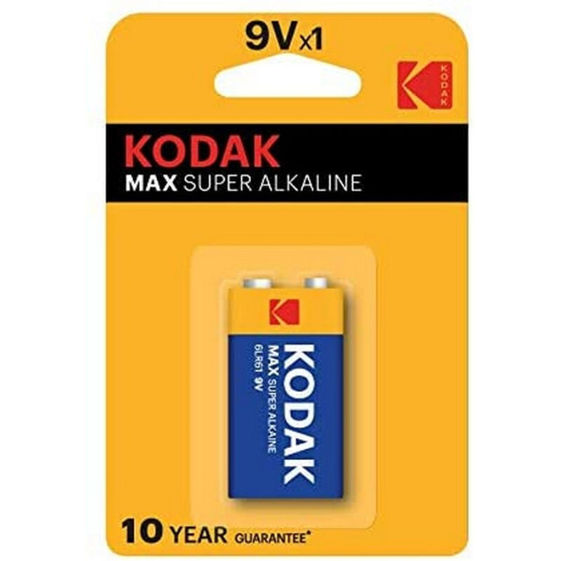 KODAK - ЛУЖНА БАТАРЕЯ MAX 9V LR61 БЛІСТЕР