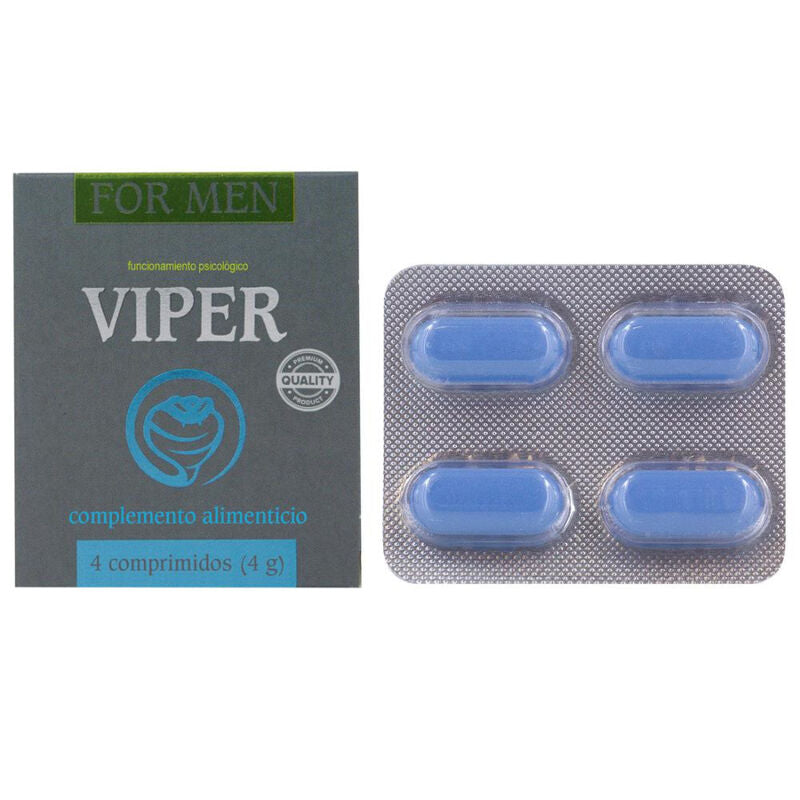 COBECO - VIPER POTENCIADOR MASCULÍ 4 CÀPSULES