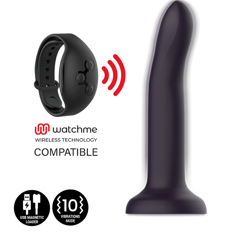 MYTHOLOGY DUMAN MYSTIC DILDOS - VIBRATOR COMPATIBLE WITH WATCHME WIRELESS TECHNOLOGY