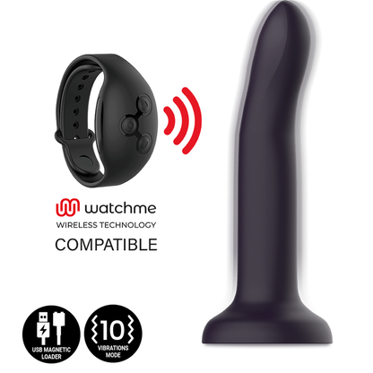 MYTHOLOGY DUMAN MYSTIC DILDOS - VIBRATOR COMPATIBLE WITH WATCHME WIRELESS TECHNOLOGY