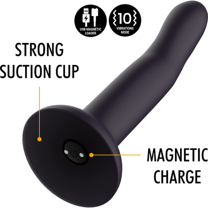 MYTHOLOGY DUMAN MYSTIC DILDOS - VIBRATOR COMPATIBLE WITH WATCHME WIRELESS TECHNOLOGY