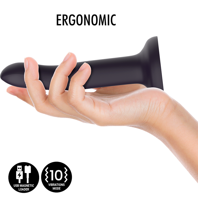 MITOLOGIA - DUMAN MYSTIC DILDO M - VIBRADOR COMPATÍVEL COM TECNOLOGIA WIRELESS WATCHME