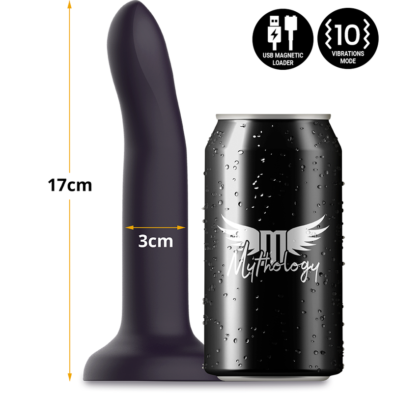 MITOLOGIA - DUMAN MYSTIC DILDO M - VIBRADOR COMPATÍVEL COM TECNOLOGIA WIRELESS WATCHME