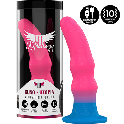 MYTHOLOGY - KUNO UTOPIA DILDOS - VIBRATOR COMPATIBLE WITH WATCHME WIRELESS TECHNOLOGY