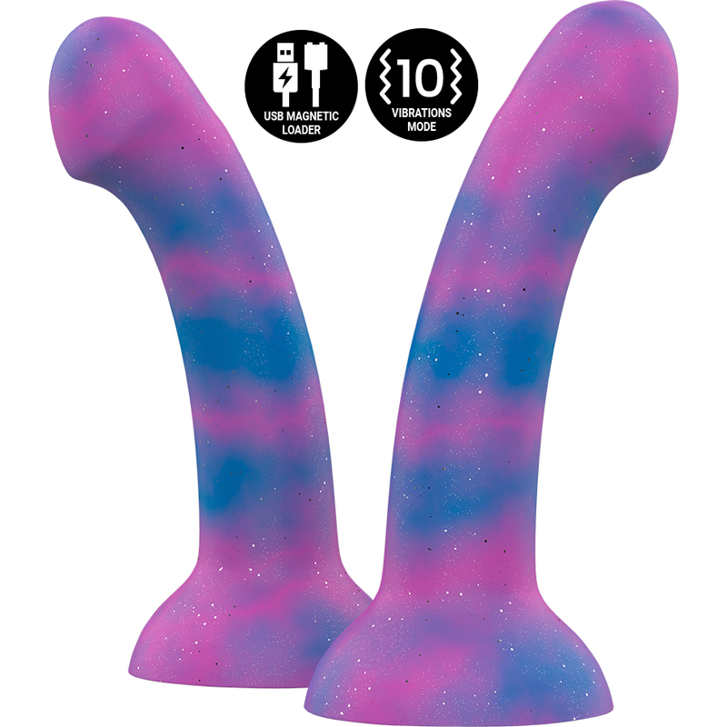 MITOLOGIA - DION GALACTIC DILDO M - VIBRADOR COMPATÍVEL COM TECNOLOGIA SEM FIOS WATCHME