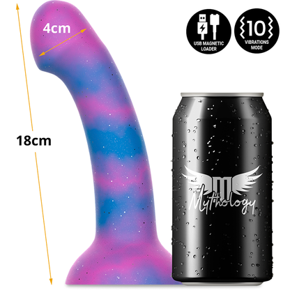 MYTHOLOGY - DION GALACTIC DILDO M - VIBRATOR COMPATIBLE WITH WATCHME WIRELESS TECHNOLOGY