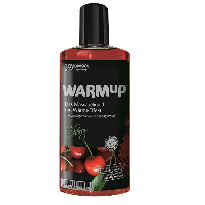 JOYDIVISION WARMUP - CHERRY WARMING MASSAGE OIL 150ML