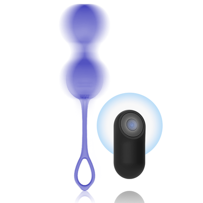 MR BOSS - DUMAS KEGEL VIBRATING BALLS WITH REMOTE CONTROL