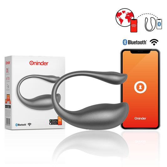 ONINDER - NAIROBI BLACK VIBRATING EGG - FREE APP