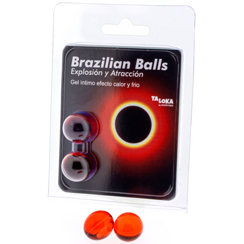 TALOKA - BRAZILIAN BALLS EXCITING GEL WITH HOT AND COLD EFFECT 2 BALLS