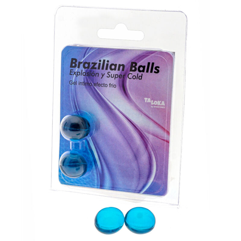 TALOKA - BRAZILIAN BALLS EXCITING GEL COOLING EFFECT 2 BALLS