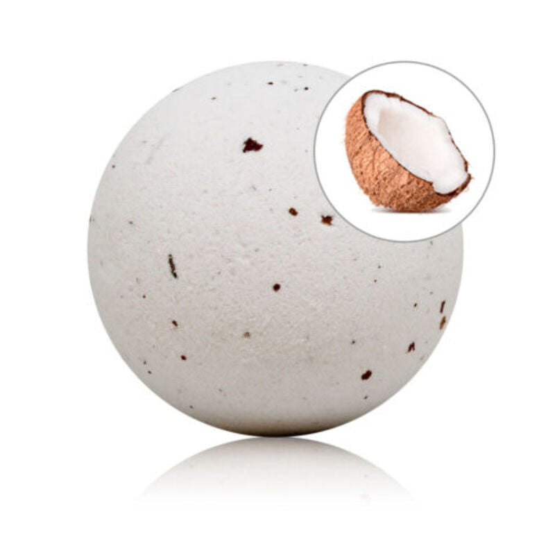 TALOKA - BOMBA DE BANHO COM AROMA A COCO E PÉTALAS DE ROSA