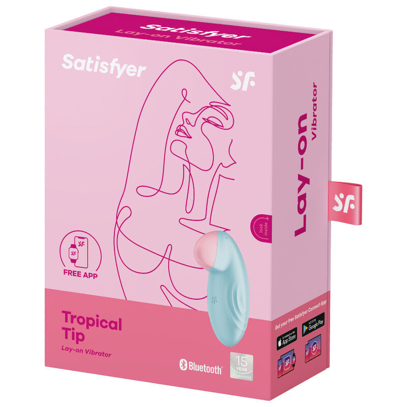 SATISFYER - TROPICAL TIP VIBRADOR LAY-ON