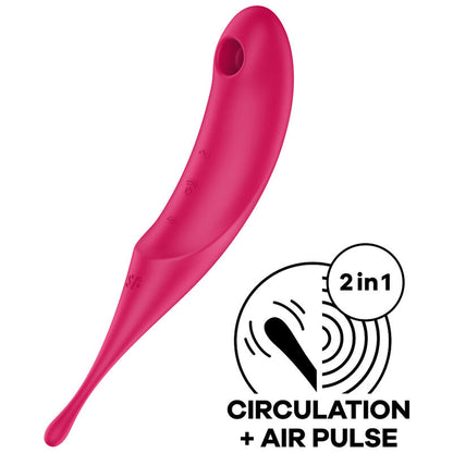 SATISFYER - TWIRLING PRO ESTIMULADOR Y VIBRADOR