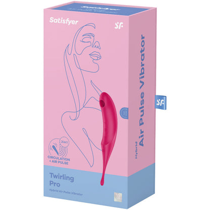 SATISFYER - TWIRLING PRO ESTIMULADOR Y VIBRADOR