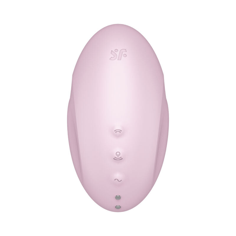 SATISFYER - VULVA LOVER 3 STIMULATOR AND VIBRATOR PINK