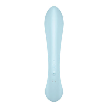 SATISFYER - TRIPLE OH VIBRADOR HÍBRIDO AZUL