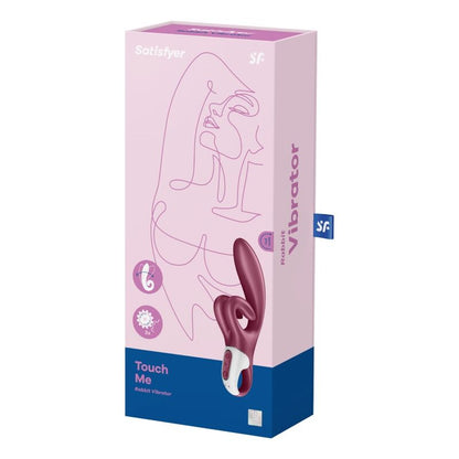 SATISFYER - TOUCH ME RABBIT VIBRATOR RED