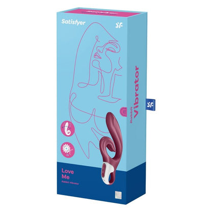 SATISFYER - LOVE ME VIBRADOR RABBIT