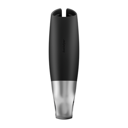 SATISFYER - POWER MASTURBATOR NEGRE I PLATA