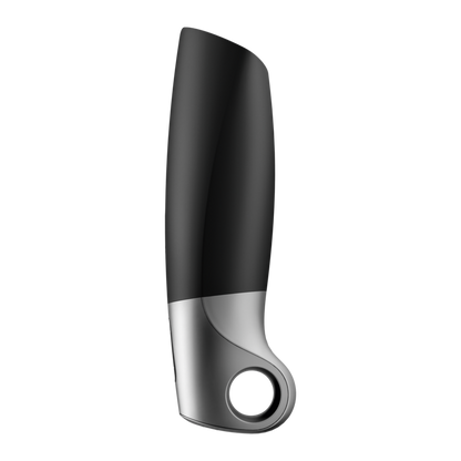 SATISFYER - POWER MASTURBATOR NEGRE I PLATA