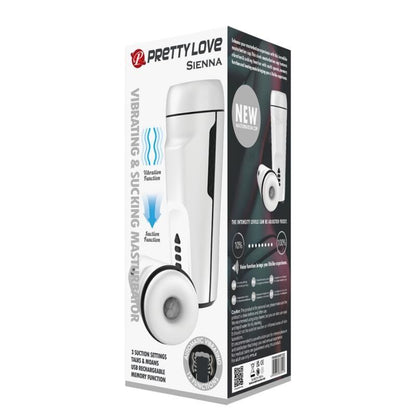 Pretty Love: Masturbator masculí de Sienna amb vibracions. Veu i ones estimulants