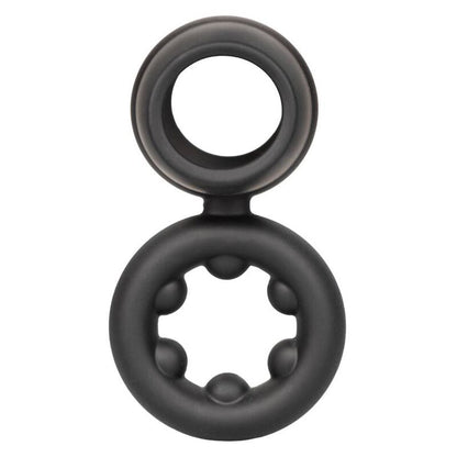 CALEXOTICS - ALPHA DUAL MAGNUM RING NEGRE