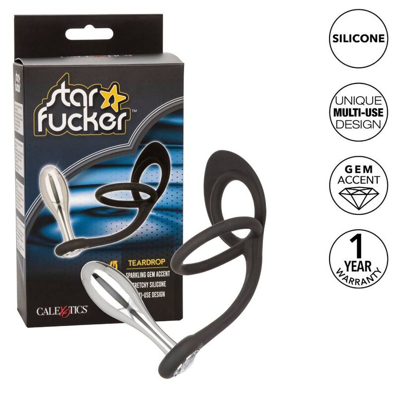 CALIFORNIA EXOTICS - STAR FUCKER TEARDROP PLUG