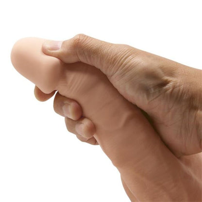 DANCE - BEAUTIFUL ENCOUNTER BAHAMUT REALISTIC FLEXIBLE DILDO 21.8 CM NATURAL