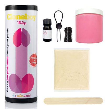 CLONEBOY - INTENSE PINK TULIP DILDO