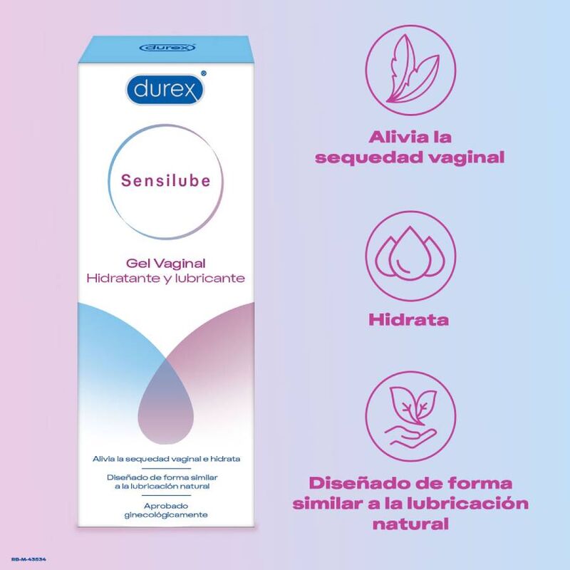 DUREX - SENSILUBE GEL HIDRATANT I LUBRICANT 40 ML