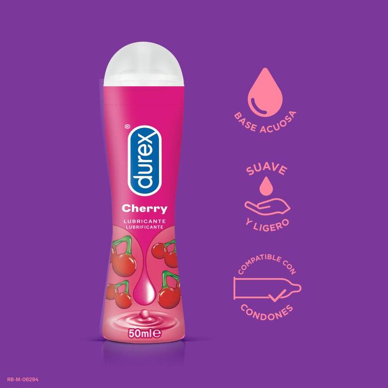 DUREX - LUBRIFICANTE PLAY CEREJA 50ML