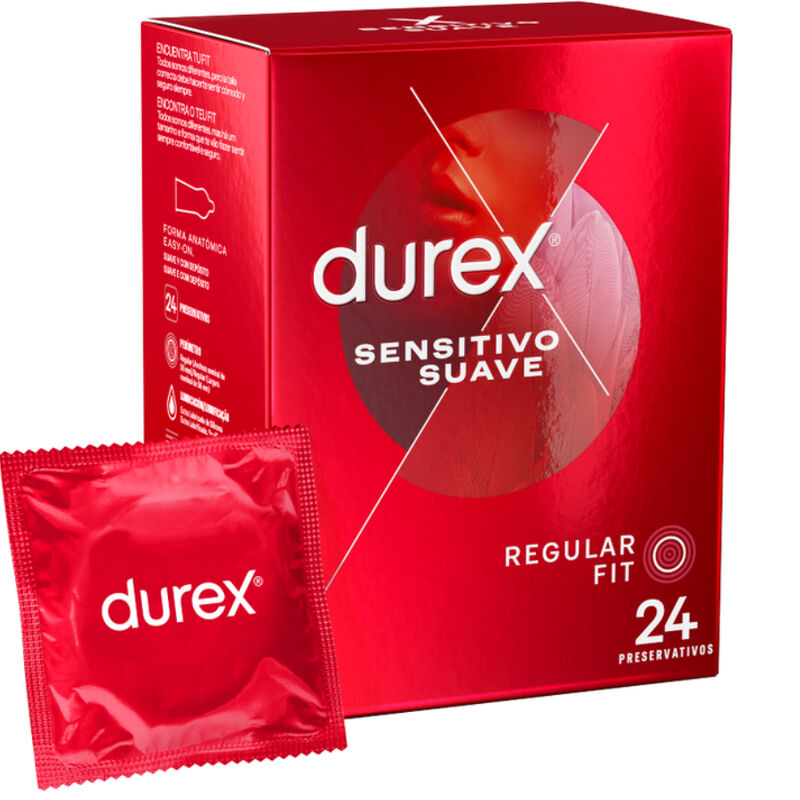 DUREX - SENSITIU SUAU 24 UNITATS