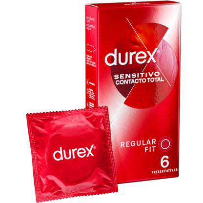 Durex - Contato total sensível 6 unidades