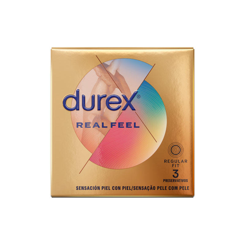 DUREX - REIAL FEEL PRESERVATIUS 3 UNITATS