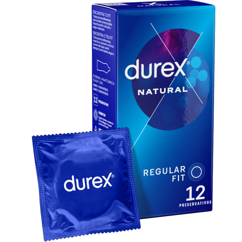 DUREX - NATURLIG PLUS 12 ENHETER