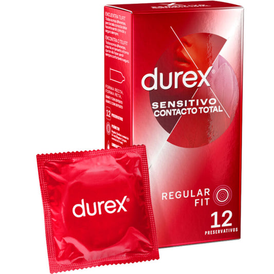 DUREX - Contacte total sensible 12 unitats