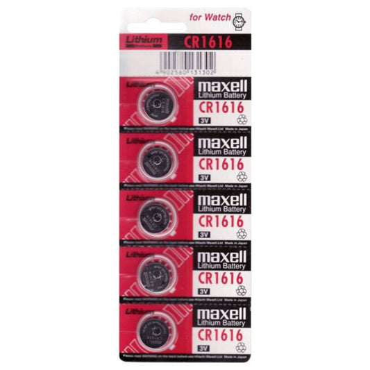 MAXELL - PILA BOTON LITI CR1616 3V BLISTER*5