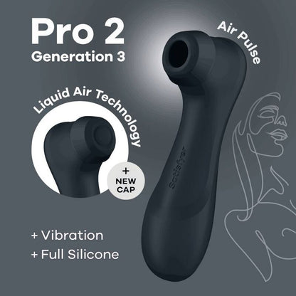 SATISFYER - PRO 2 GENERACIÓN 3 LIQUID AIR TECHNOLOGY