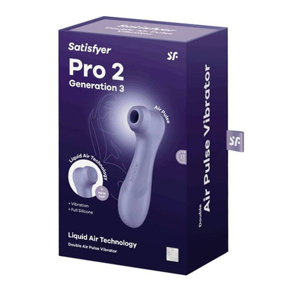 SATISFYER - PRO 2 GENERATION 3 LIQUID AIR TECHNOLOGY PURPLE