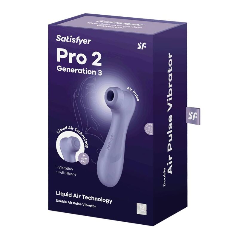 SATISFYER - PRO 2 GENERACIÓN 3 LIQUID AIR TECHNOLOGY