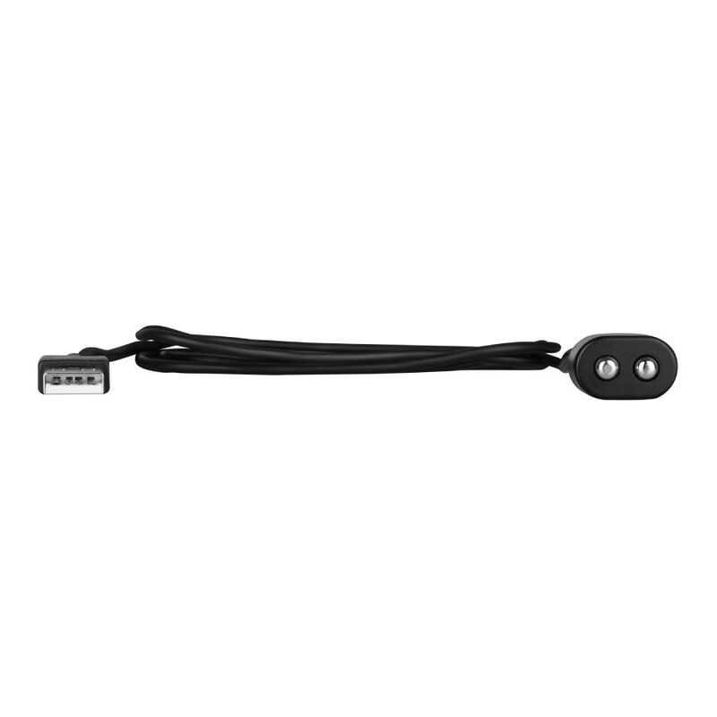 Satisfet: carregador negre de cable USB