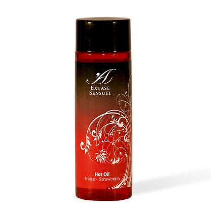 SENSUAL EXTRACT - STRAWBERRY WARMING STIMULATING OIL 100 ML