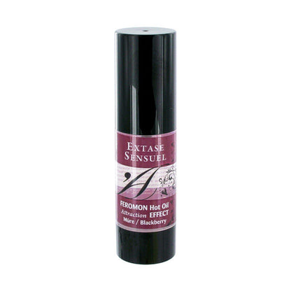 SENSUAL EXTRACT - WARMING EFFECT MASSAGE OIL WITH PHEROMONES BLACKBERRY 30 ML
