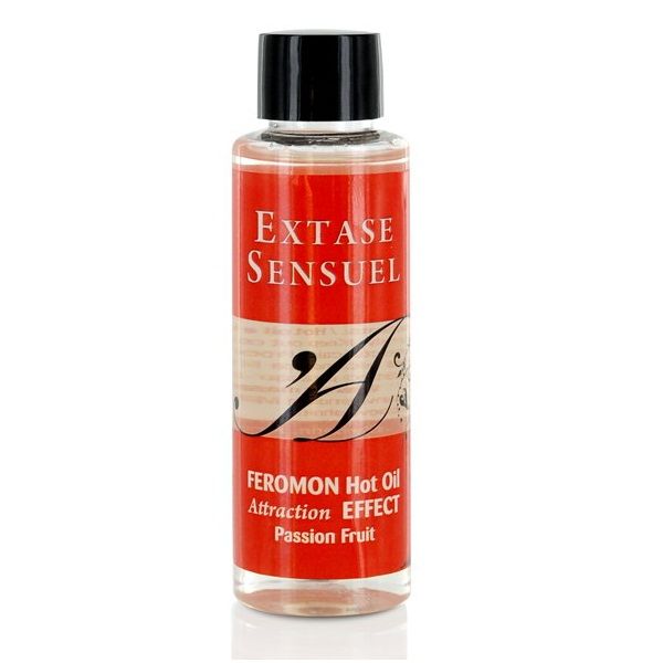 SENSUAL EXTRACT - WARMING EFFECT MASSAGE OIL WITH PASSION FRUIT PHEROMONES 100 ML